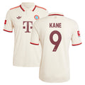 Harry Kane Bayern Munich adidas 2024/25 Third Player Jersey - Cream