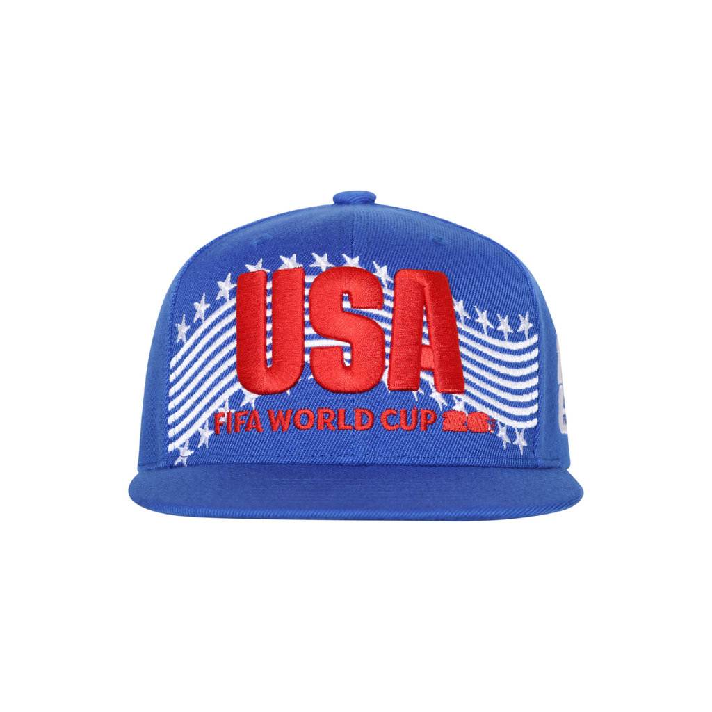 FIFA World Cup 2026™ USA Flatbrim Blue Cap