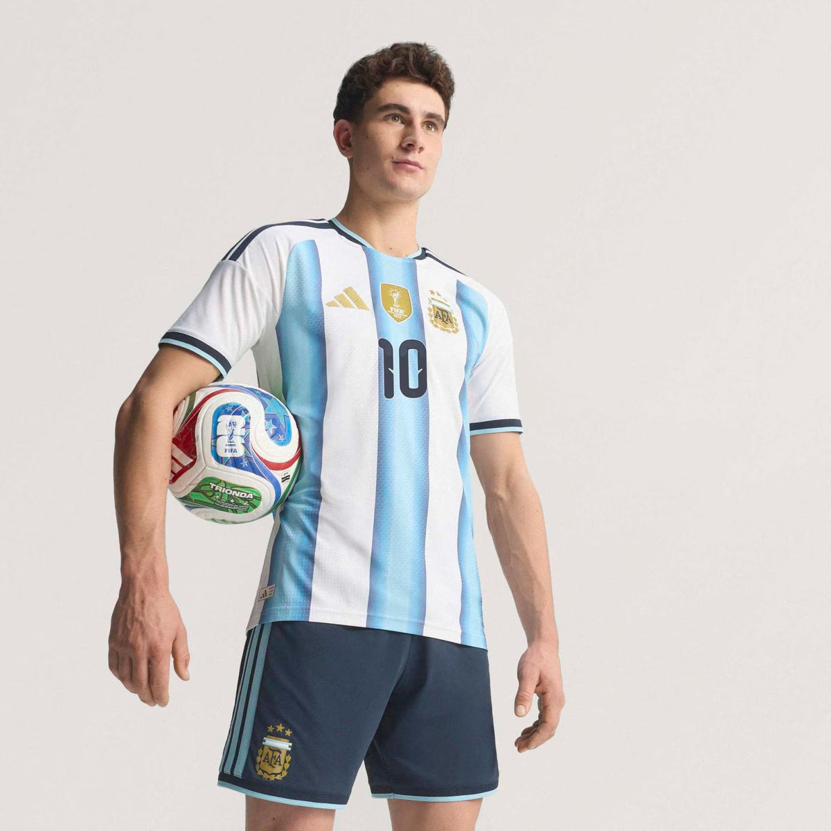 Argentina 2026 Home Player Adidas Jersey #10 - White (Messi)