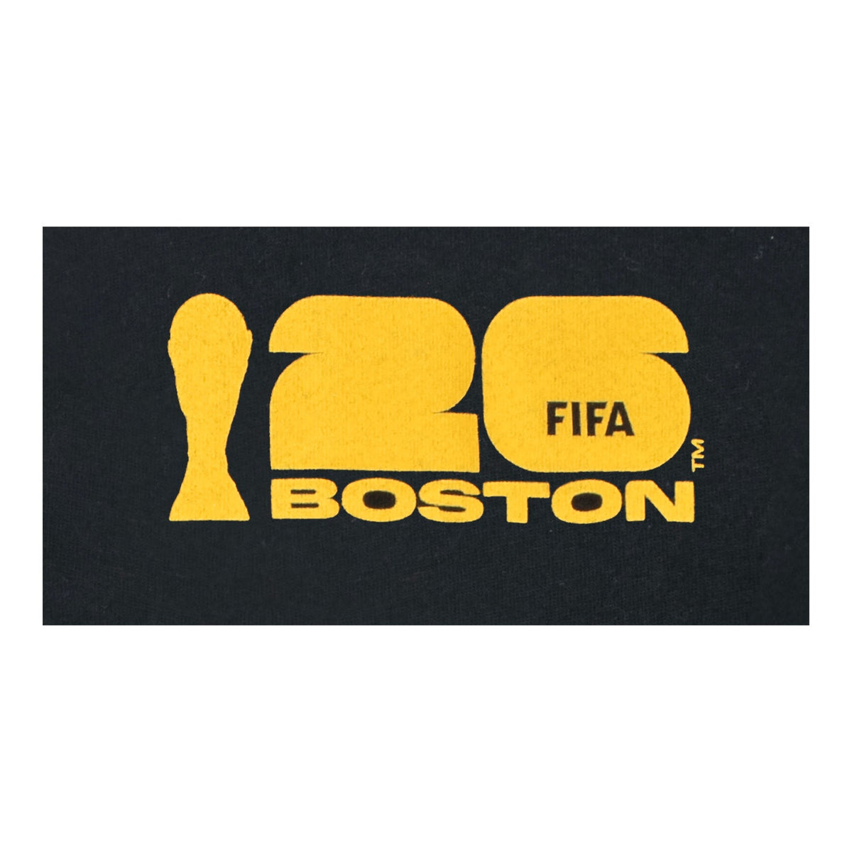 FIFA World Cup 2026™ Boston Poster Black T-Shirt - Unisex