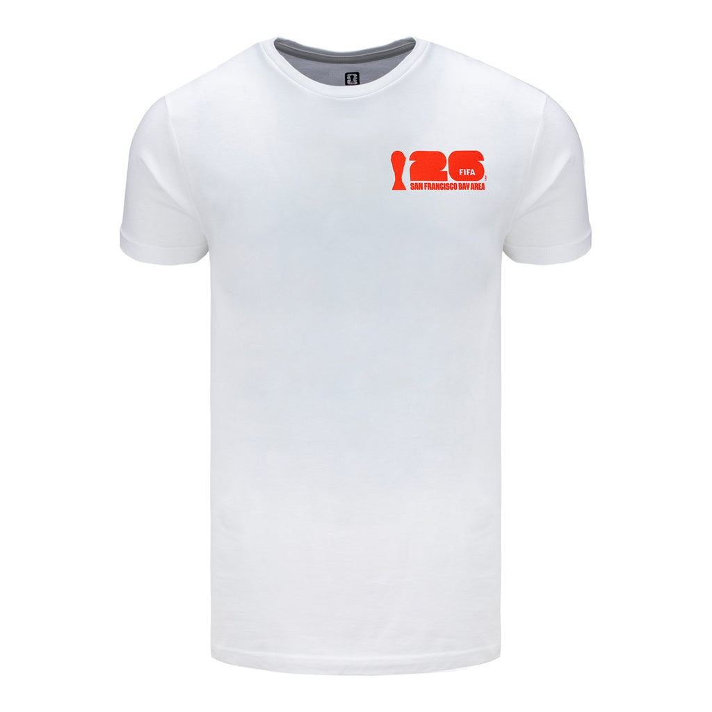 FIFA World Cup 2026™ San Francisco Bay Area Poster White T-Shirt - Unisex