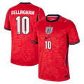 Jude Bellingham England National Team Nike 2026 Away Stadium Replica Jersey - Red