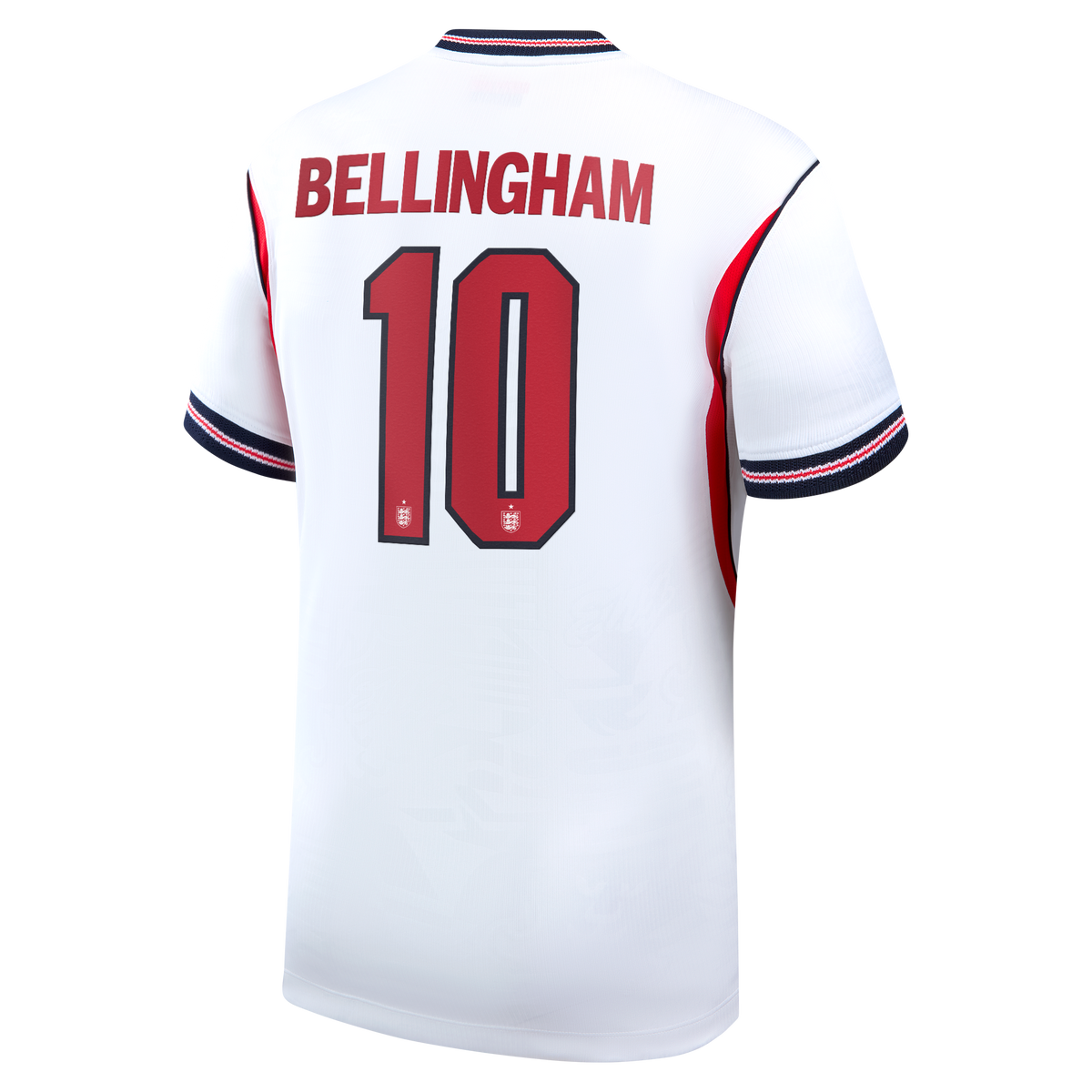 Jude Bellingham England National Team Nike 2026 Home Stadium Replica Jersey - White