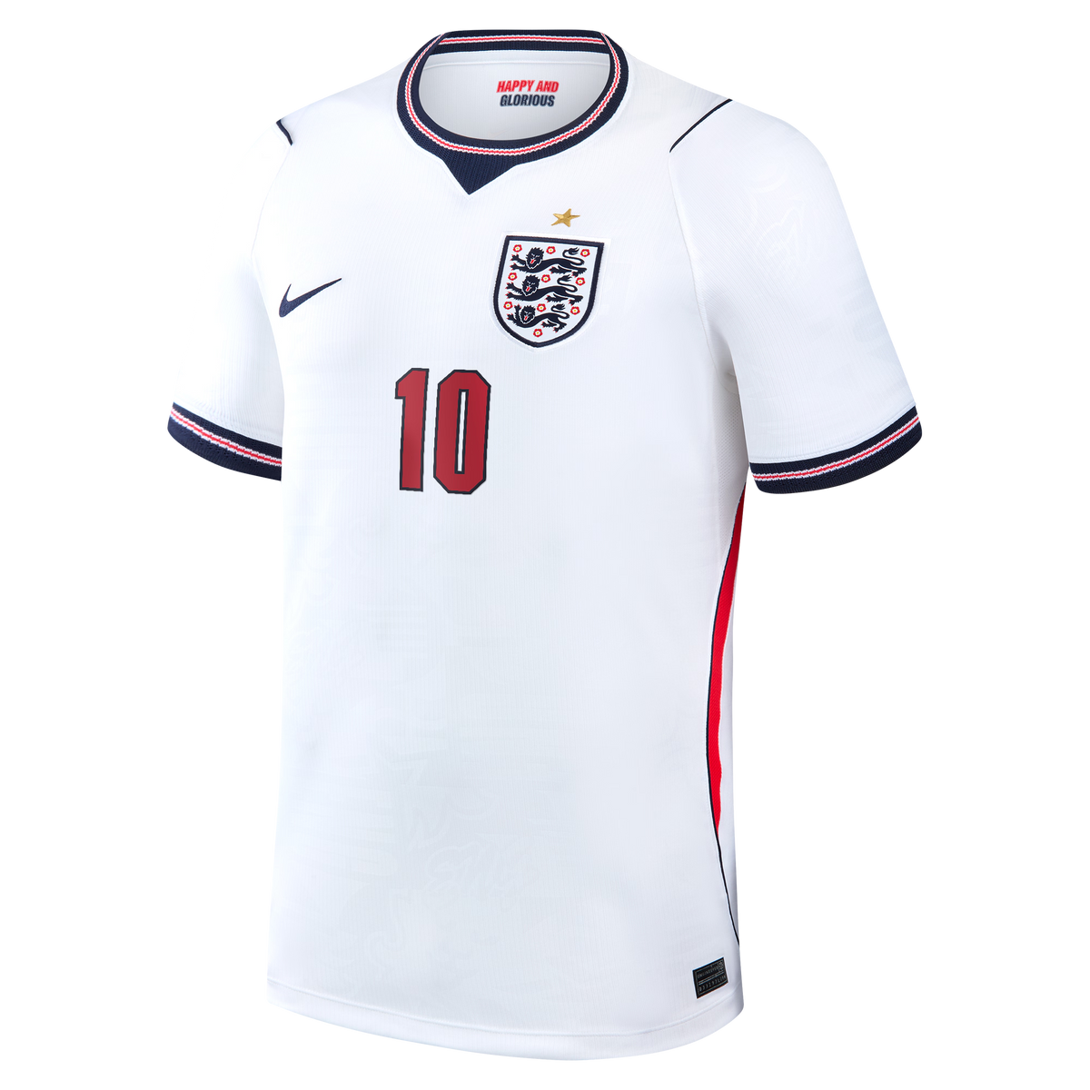 Jude Bellingham England National Team Nike 2026 Home Stadium Replica Jersey - White