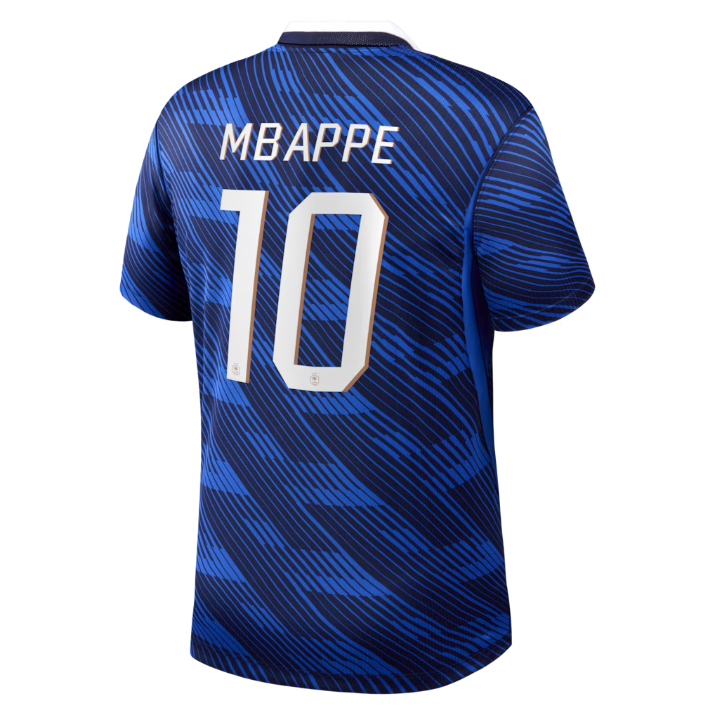 Kylian Mbappé France National Team Nike 2026 Home Stadium Replica Jersey - Blue