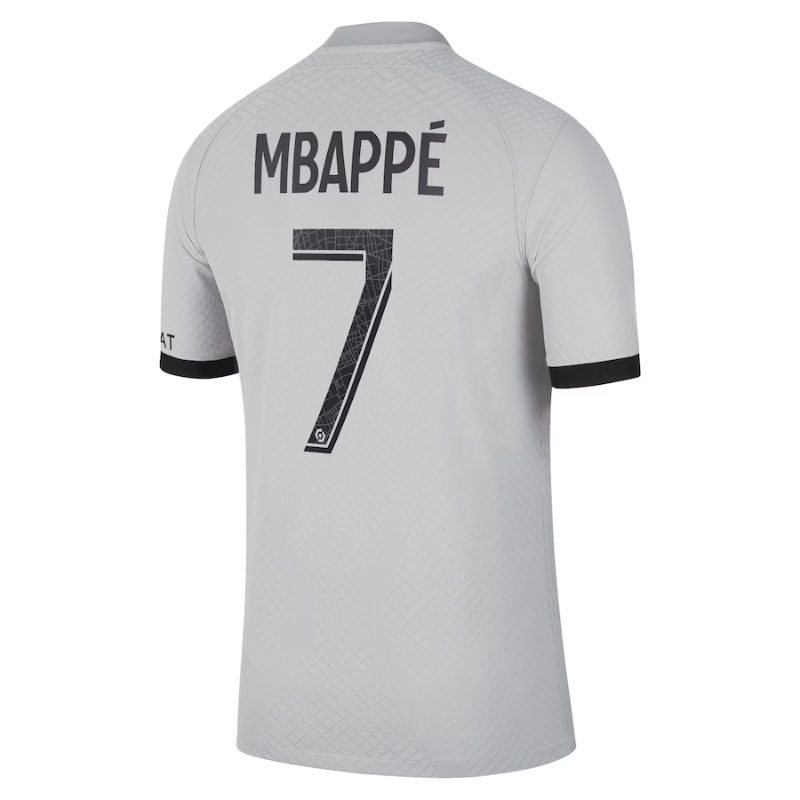 Kylian Mbappé Paris Saint-Germain 2022/23 Away Vapor Match Men's Authentic Jersey - Black