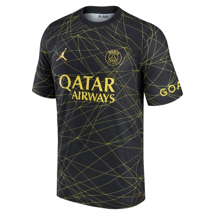 Kylian Mbappé Paris Saint-Germain  2022/23 Fourth Vapor Match  Player Jersey - Black