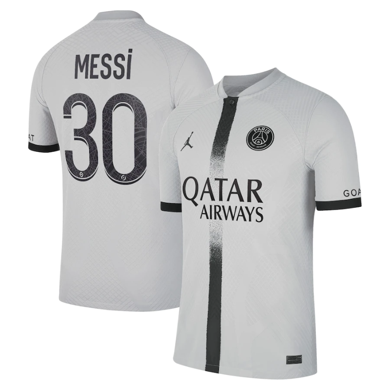Lionel Messi Paris Saint-Germain 2022/23 Away Vapor Match Men's Authentic Jersey - Black