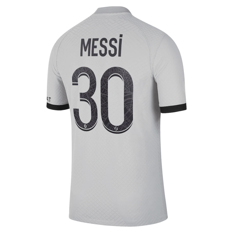 Lionel Messi Paris Saint-Germain 2022/23 Away Vapor Match Men's Authentic Jersey - Black