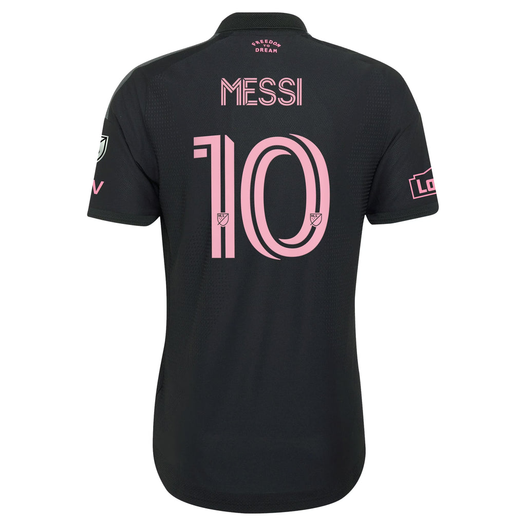 Lionel Messi Inter Miami CF adidas 2026 Presagio Replica Jersey - Black