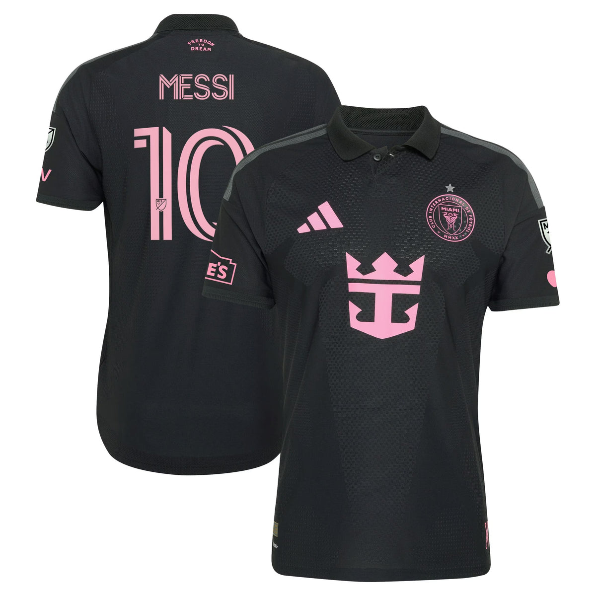 Lionel Messi Inter Miami CF adidas 2026 Presagio Replica Jersey - Black
