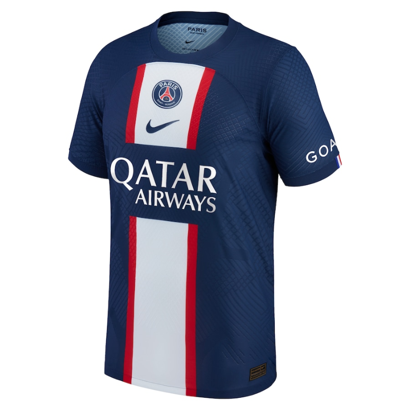 Paris Saint-Germain Home Vapor Match Shirt 2022-23 with Messi 30 printing