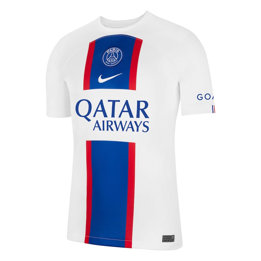 Paris Saint-Germain Third Stadium Shirt 2022-23 with Messi 30 printing Unisex - White