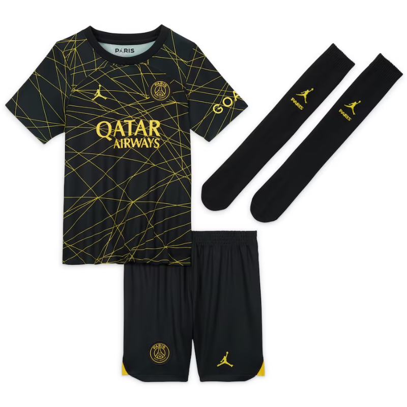 Paris Saint-Germain Fourth 2022-23 - Little Kids with Messi 30 printing