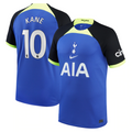 Harry Kane 10 printing Tottenham Hotspur 2022/23 Away Breathe Stadium Player Unisex Jersey - Blue