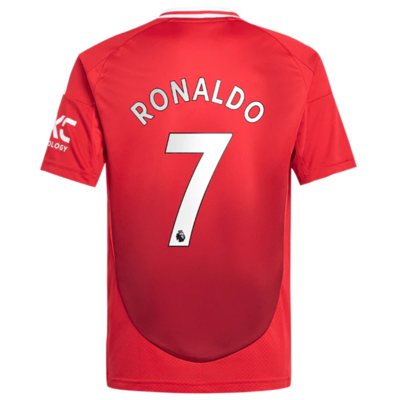 Cristiano Ronaldo 7 Manchester United adidas 2025 Home Player Jersey - Red
