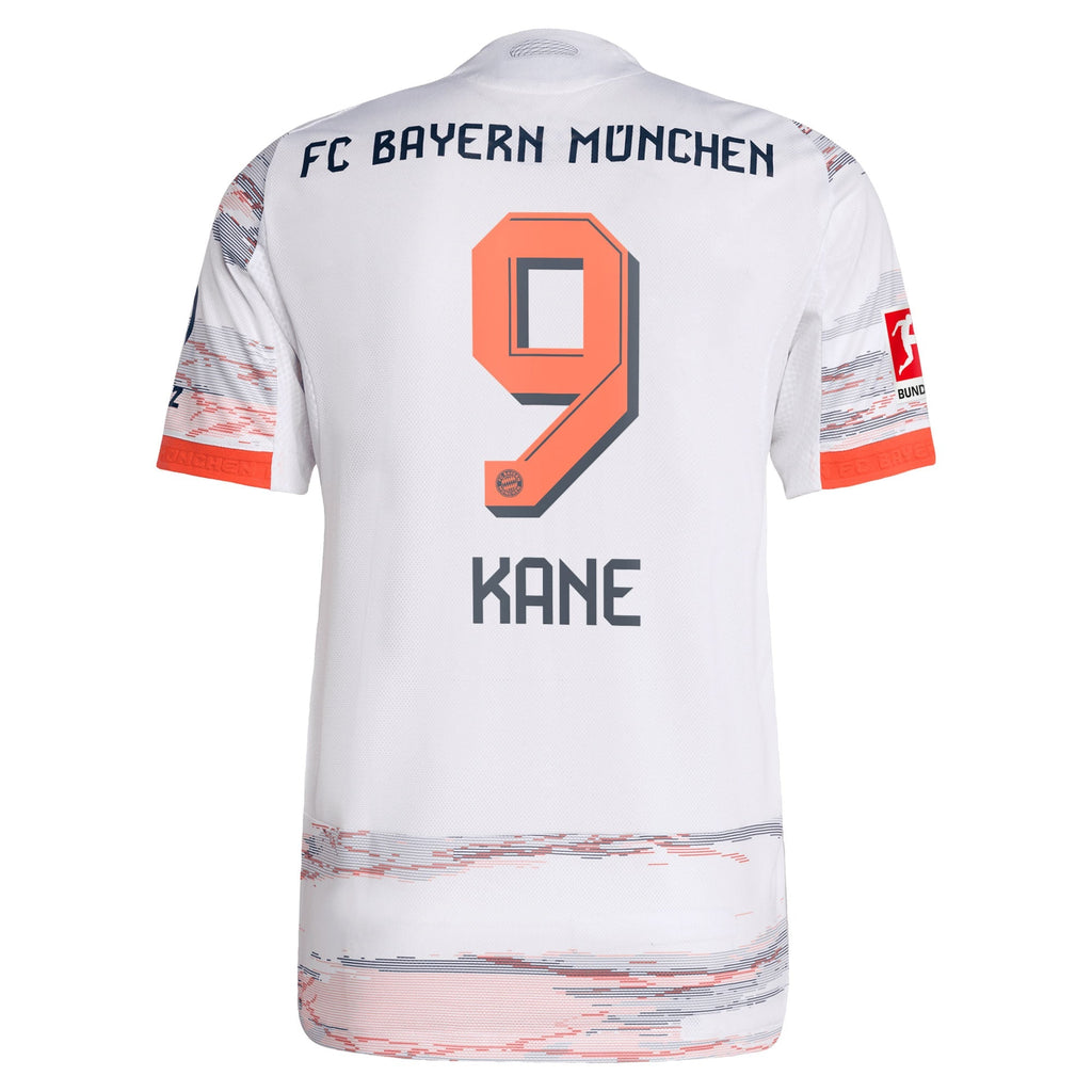 Harry Kane Bayern Munich Away Adidas Jersey 2026