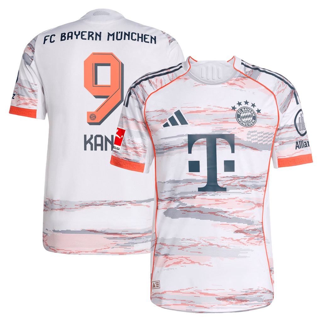 Harry Kane Bayern Munich Away Adidas Jersey 2026