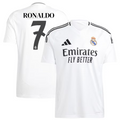 Cristiano Ronaldo 7 Real Madrid adidas 2025 Home Player Jersey - White
