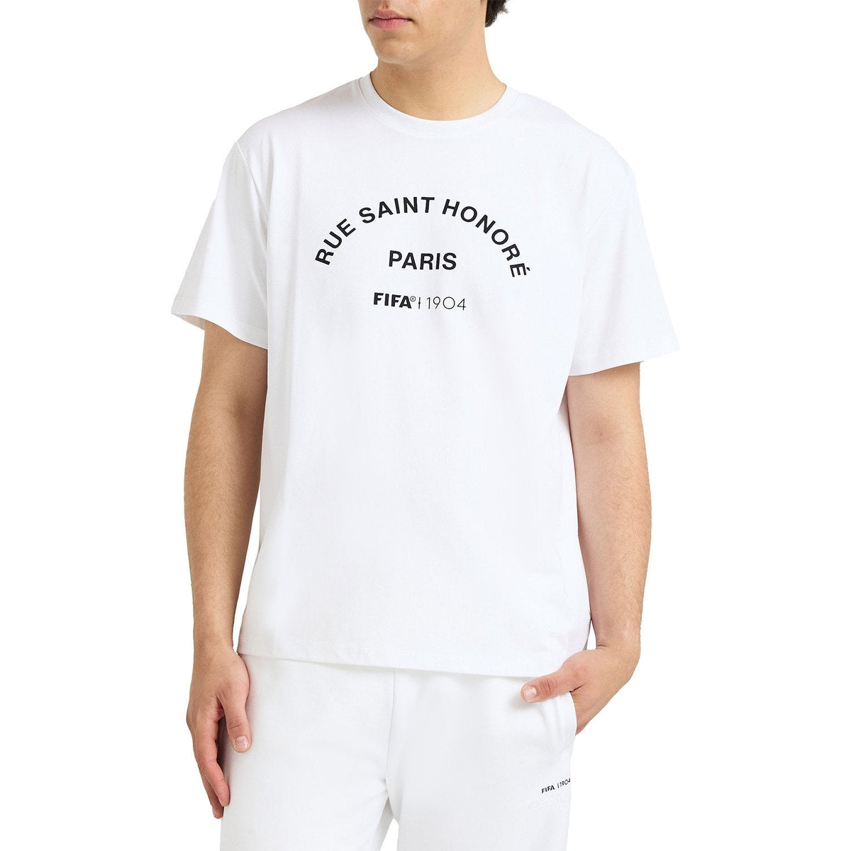 FIFA 1904 Arch Graphic White T-Shirt - Unisex