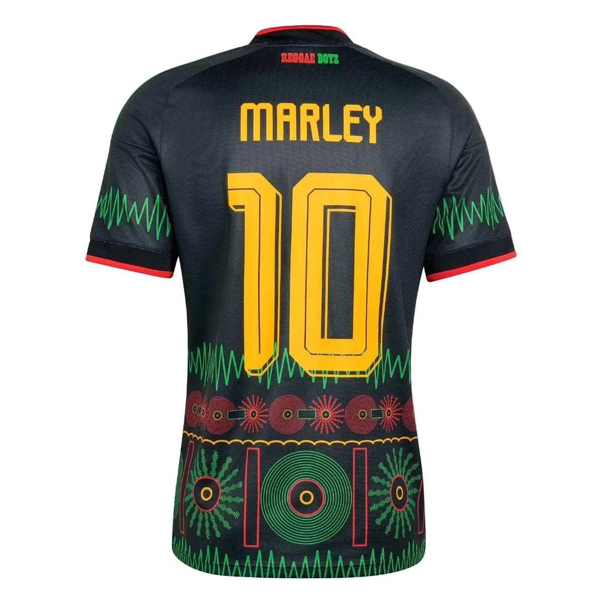 Jamaica 26 Away Marley 10 Jersey - Men's