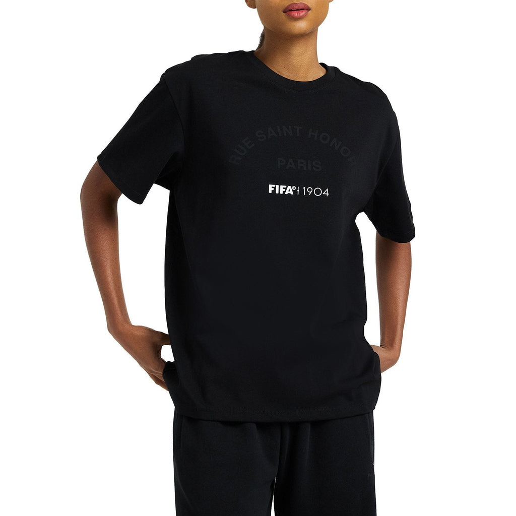 FIFA 1904 Arch Graphic Black T-Shirt - Unisex