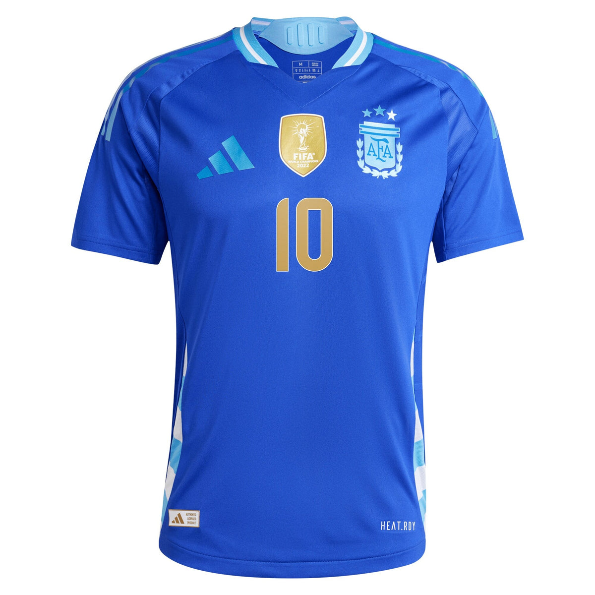 Lionel Messi Argentina National Team 2024 Away Player Jersey - Blue