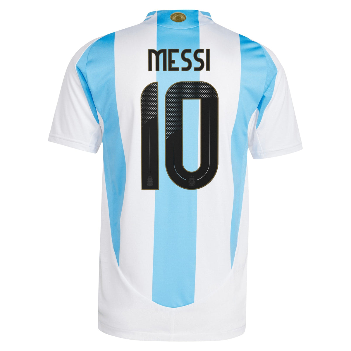 Lionel Messi Argentina National Team 2024 Home Player Jersey - White