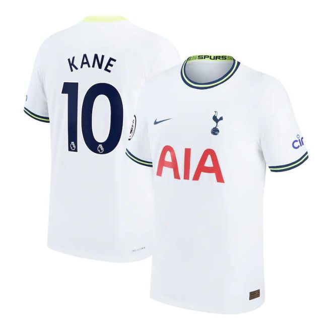 Harry Kane Tottenham Hotspur Unisex Shirt 2022/23 Home Player Jersey - White