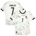 Cristiano Ronaldo Portugal National Team 2025 Away Jersey - White
