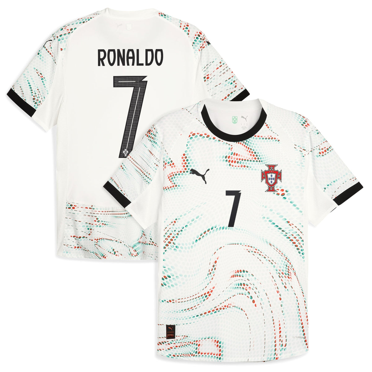 Cristiano Ronaldo Portugal National Team 2025 Away Jersey - White