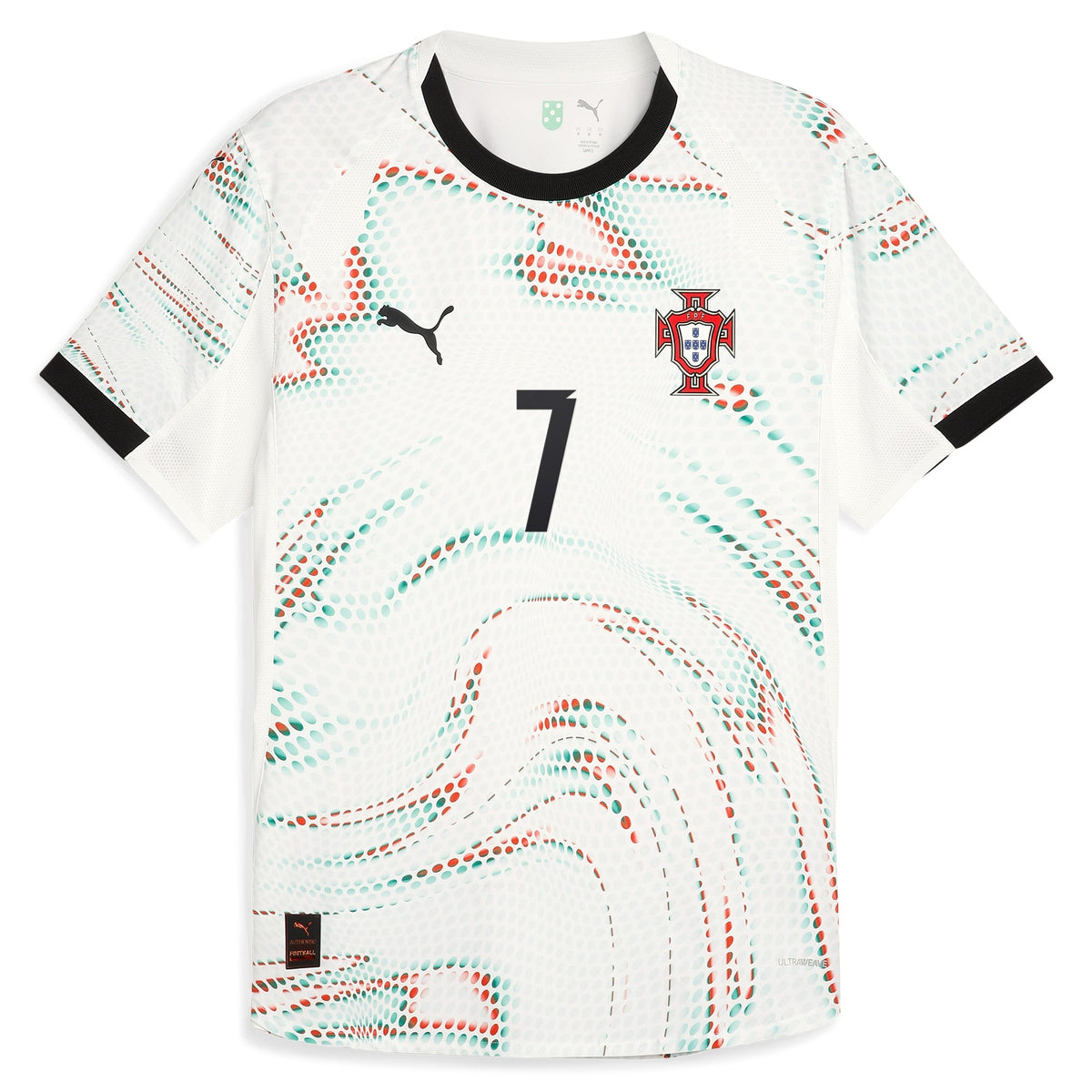 Cristiano Ronaldo Portugal National Team 2025 Away Jersey - White