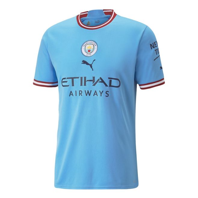 Erling Haaland Manchester City Puma Jersey - Blue